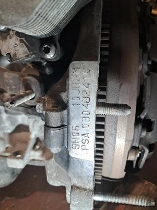 Motor 1.6 HDI 9H06 Peugeot Citroen 2014