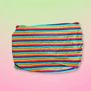 Top Fascia Arcobaleno Multicolor M Nice Belly