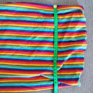 Top Fascia Arcobaleno Multicolor M Nice Belly
