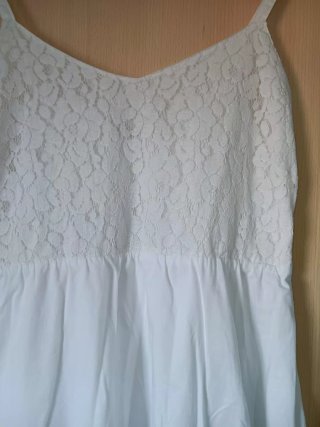 Vestido Esmara Blanco Encaje T 38/40