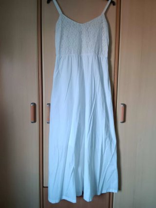 Vestido Esmara Blanco Encaje T 38/40
