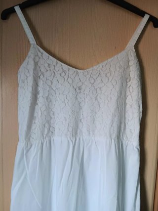 Vestido Esmara Blanco Encaje T 38/40