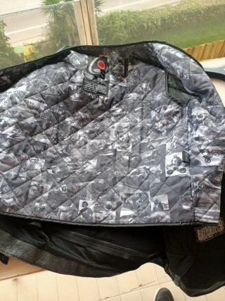 Chaqueta de cuero SUOMY Moto