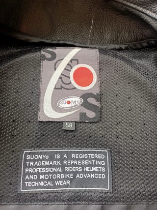 Chaqueta de cuero SUOMY Moto