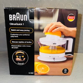 Exprimidor eléctrico Braun CJ3000 WH 20W 350ml pulpa ajustable