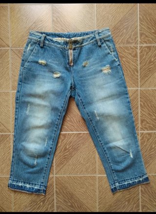 Pinocchietti jeans Phard taglia M