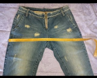 Pinocchietti jeans Phard taglia M