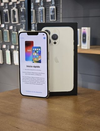 IPHONE 13 PRO 128GB PLATA BATE. 100%
