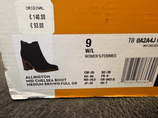 Botas Timberland tacón marrón talla 40