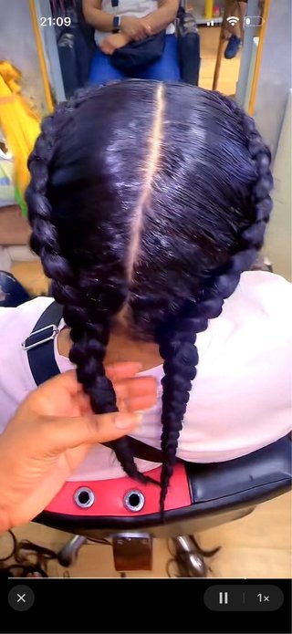 Trenzas de pelo sintético