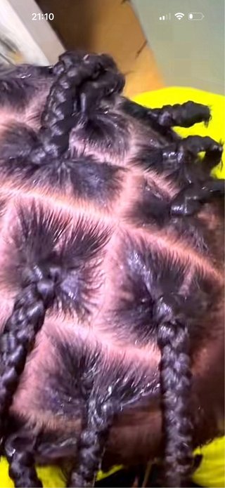 Trenzas de pelo sintético