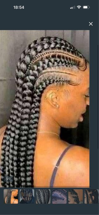 Trenzas de pelo sintético