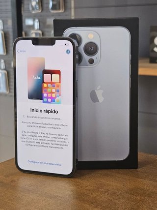 IPHONE 13 PRO 128GB AZUL BATE. 100%
