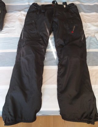 Pantalones de moto cordura negros