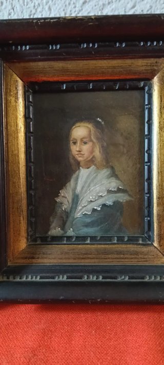 Tre quadretti con personaggi antichi