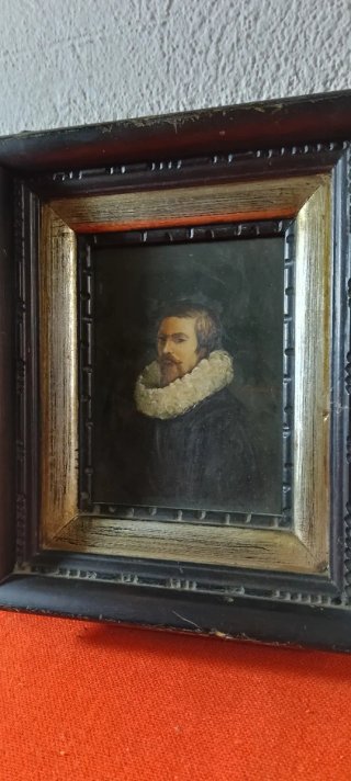Tre quadretti con personaggi antichi