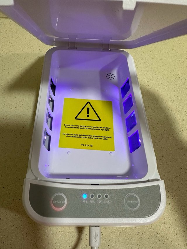 Esterilizador UV FLUX'S Blanco
