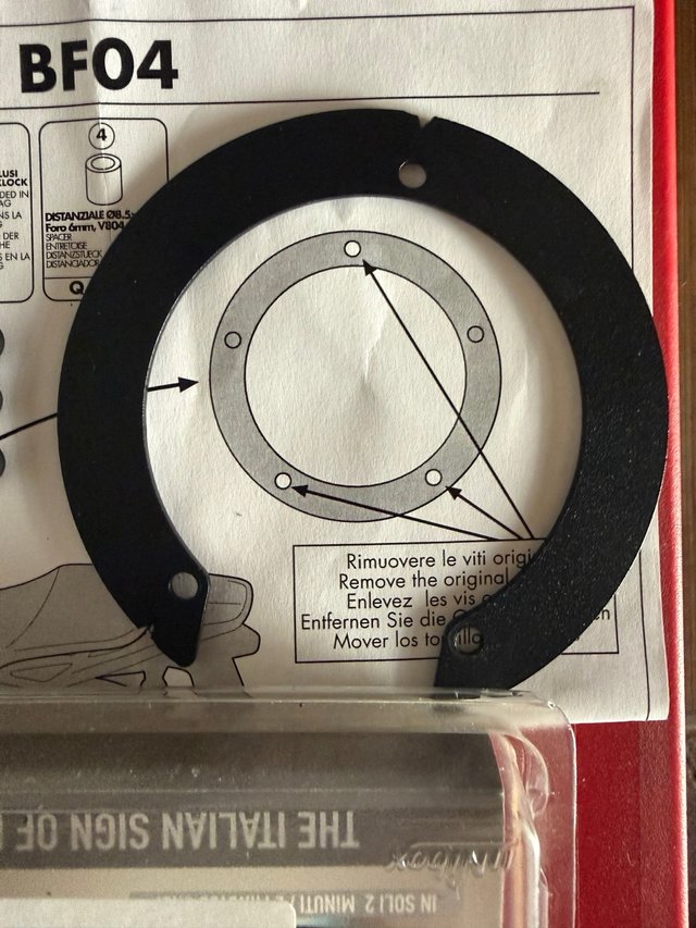 Adaptador GIVI Tanklock BF04