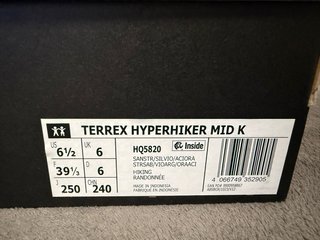 Botas Adidas Terrex Hyperhiker Mid K Beige/Rosa