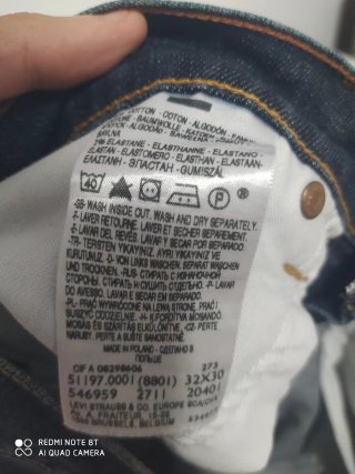 Pantalón Levis 511 Talla 40 Azul