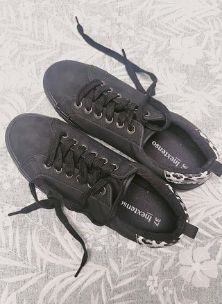 Zapatillas negras Inextenso talla 37