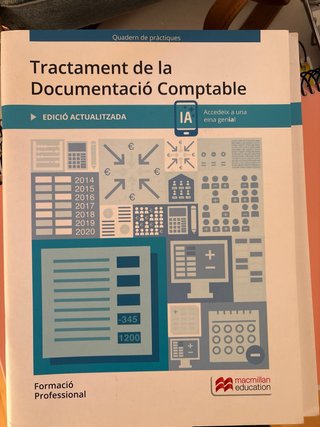 Llibre tractament de la documentació comptable
