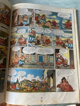 Tebeo Asterix gladiator tapa dura 1968