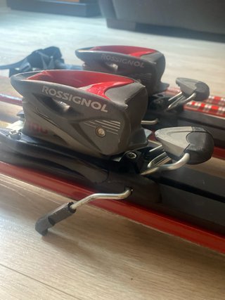 Esquís Rossignol Axum 100 TD y bastones