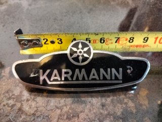 Logo Karmann Ghia Original VW