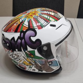 Casco Moto SHIRO Diseño Comic