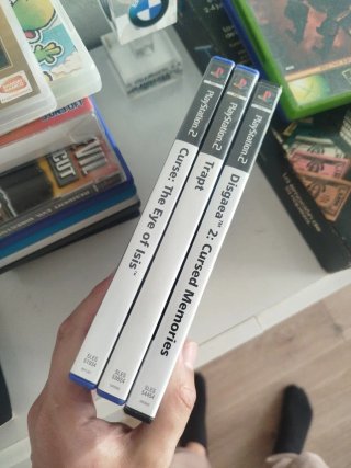 Pack 3 Juegos PS2: Curse, Trapt, Disgaea 2