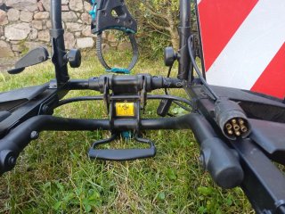 Portabicicletas para 3 bicicletas.
