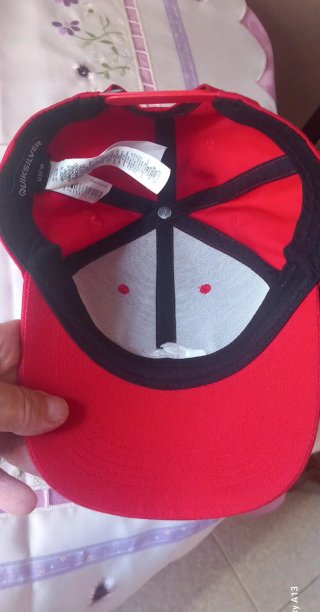 Cappellino Quiksilver Rosso