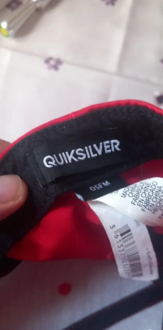 Cappellino Quiksilver Rosso