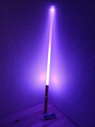 Sable de luz Star Wars dorado