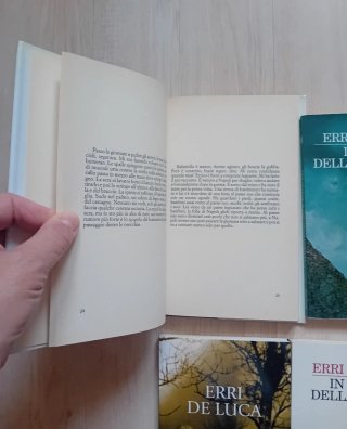 Erri De Luca 6 libri