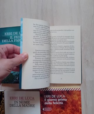 Erri De Luca 6 libri