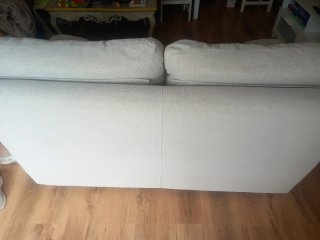 Sofá de 2 plazas beige
