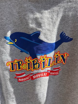 Sudadera Tribilin Gris Talla L