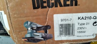 Lijadora Black & Decker KA210 155W