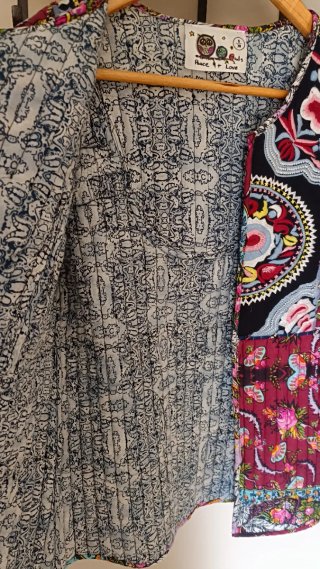 Blazer artesanal bordado
