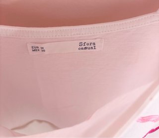 Vestido Sfera Blanco Talla M algodón