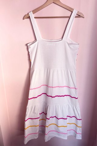 Vestido Sfera Blanco Talla M algodón