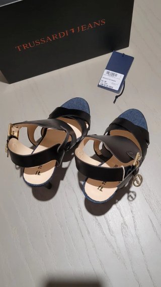 Trussardi Jeans sandals n.38: new with tag