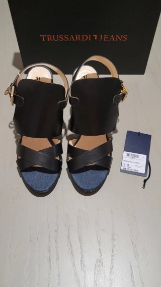Trussardi Jeans sandals n.38: new with tag