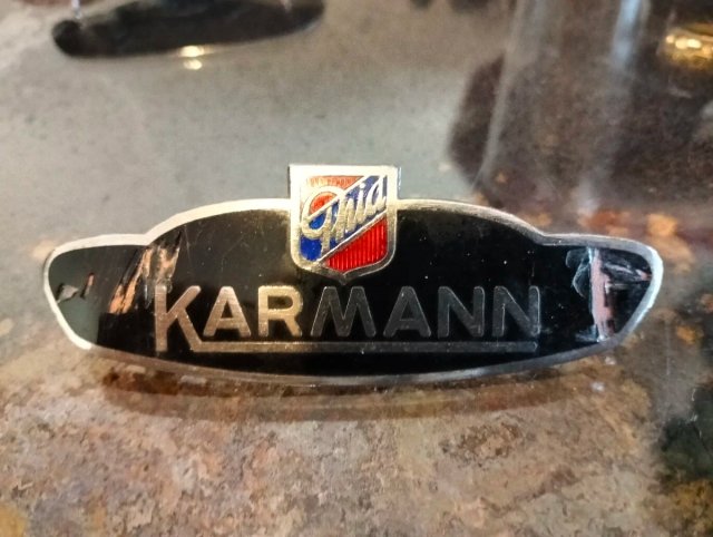 Emblema Karmann Ghia VW