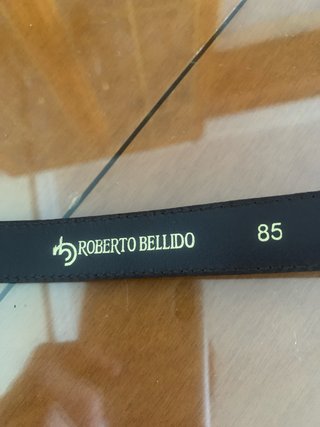 Cinturón Roberto Bellido Marrón Piel