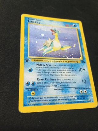 Carta Pokémon Lapras