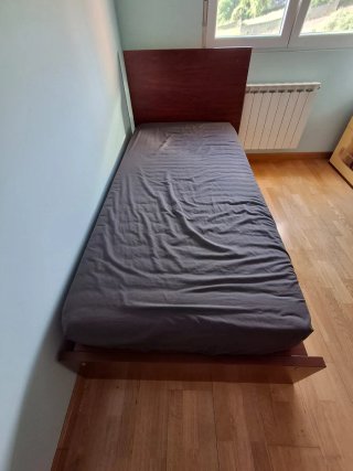 Cama nido infantil Alondra, con dos colchones.