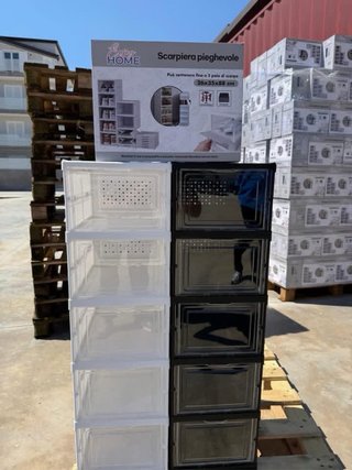 Scarpiera pieghevole Easy HOME 6 ripiani
